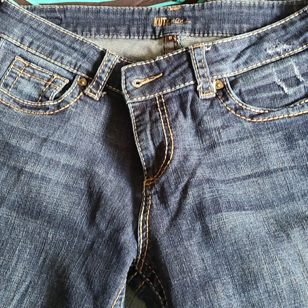 Kut from the Kloth Dark Wash Bootcut Jeans